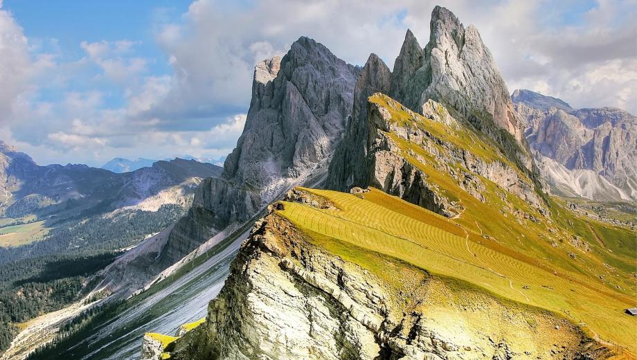 The majestic Dolomites