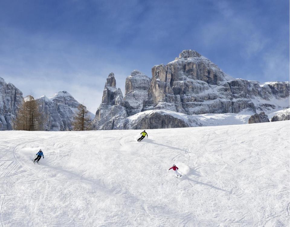 Sciare a Alta Badia