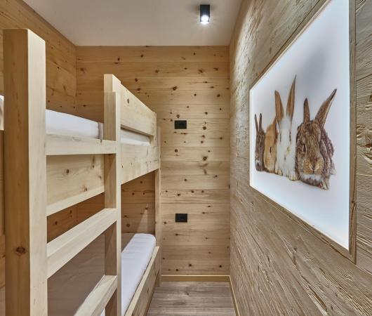 Camera da letto con letto a castello - Juniorsuite Superior