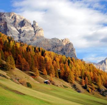 Die Seiser Alm im Herbst