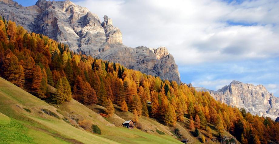 Die Seiser Alm im Herbst