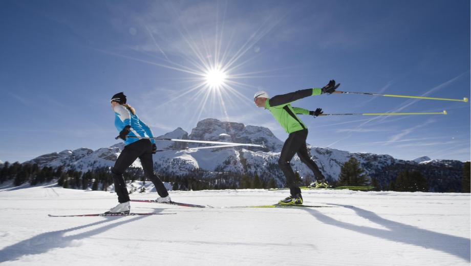 Cross-Country Skiing in Alta Badia