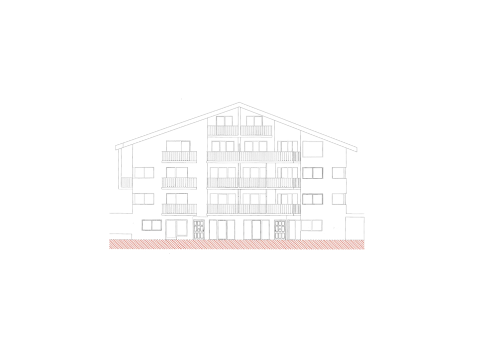 Un disegno di Ciasa Anteriol
