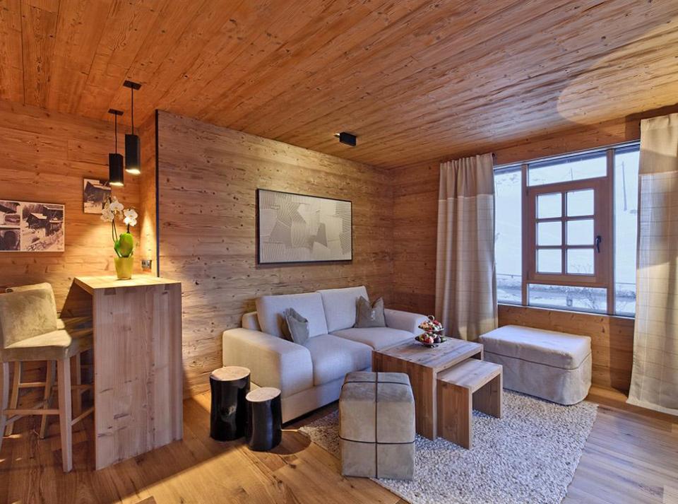 Living Room - Chalet Gran Tera