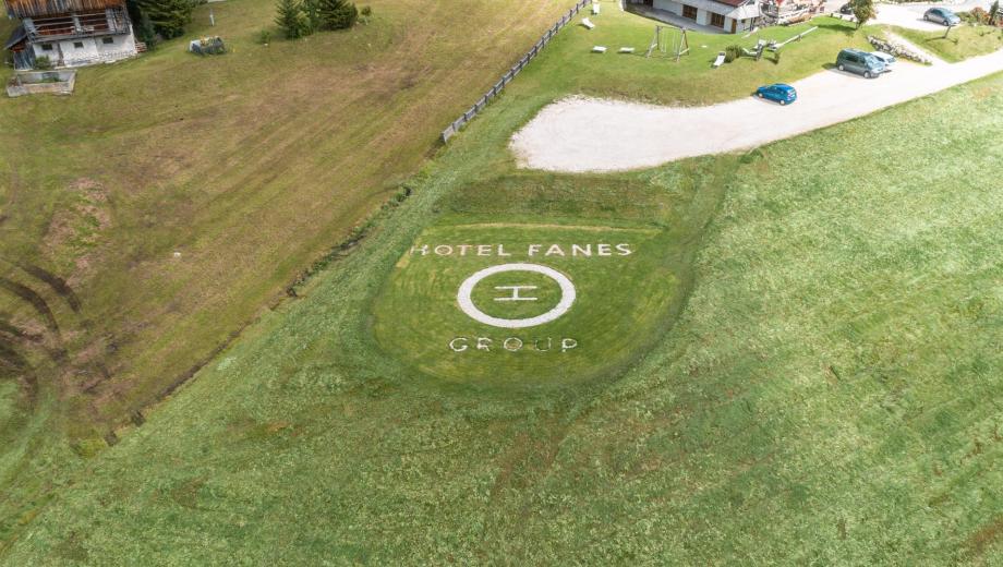 The Helipad seen from above